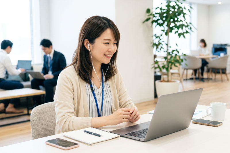 オンライン説明会に参加